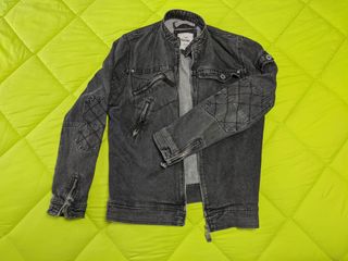 Chaqueta Vaquera Negra Talla L Hombre