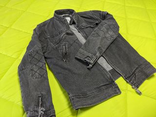 Chaqueta Vaquera Negra Talla L Hombre