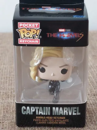 Funko Pop! Captain Marvel Llavero