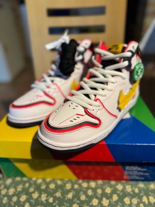 Nike Dunk High 'Gundam Unicorn'