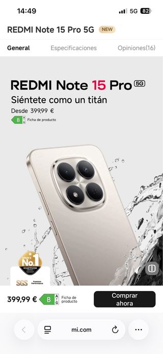 Xiaomi Redmi Note 15 Pro 5G 200MP