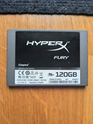 SSD Kingston HyperX Fury 120GB