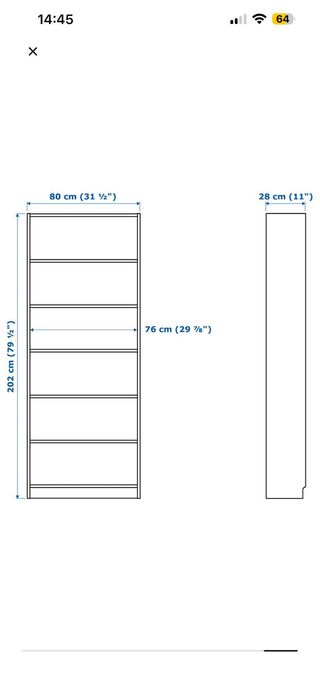 Estantería Blanca Billy Ikea urge