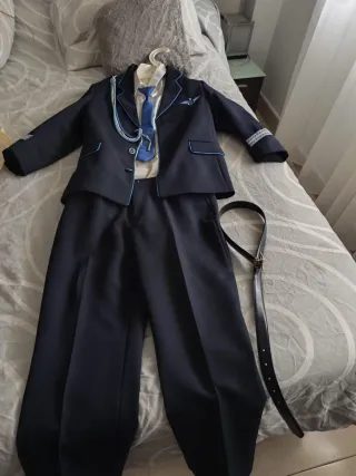 Traje de Comunión Azul Marino