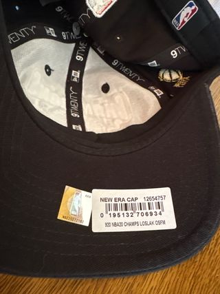 Gorra New Era Lakers Campeones NBA 2020