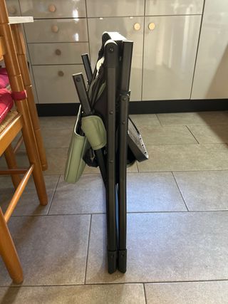 Trona Bebe Plegable Verde