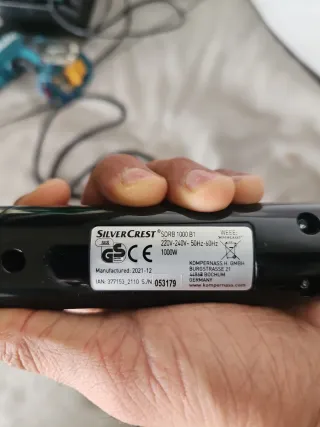 Plancha de vapor portátil