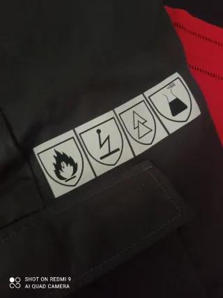 Pantalones de trabajo grises