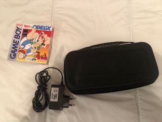 LOTE Sega Game Gear Negra ORIGINAL + juego+...