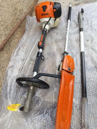 Stihl km 130r + potatore + prolunga