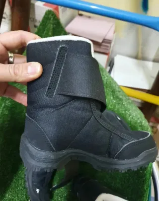 Botas de nieve para niño negras n27