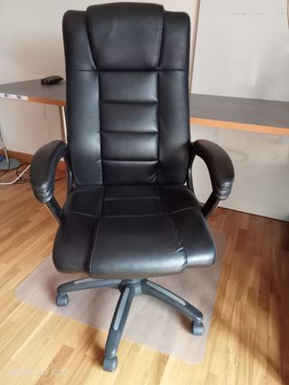 Silla de escritorio negra