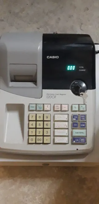 Caja Registradora Casio 120CR