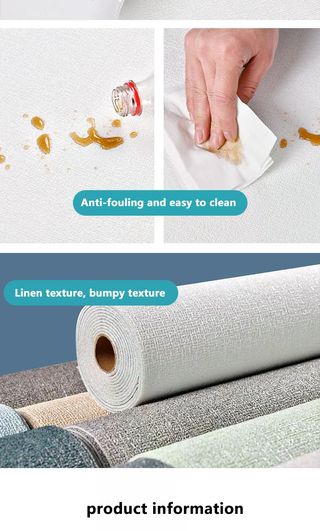 Papel de pared 3D blanco