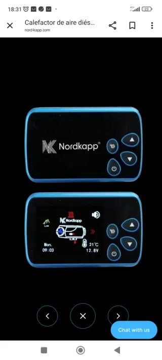 Calefacción Estacionaria Nordkapp