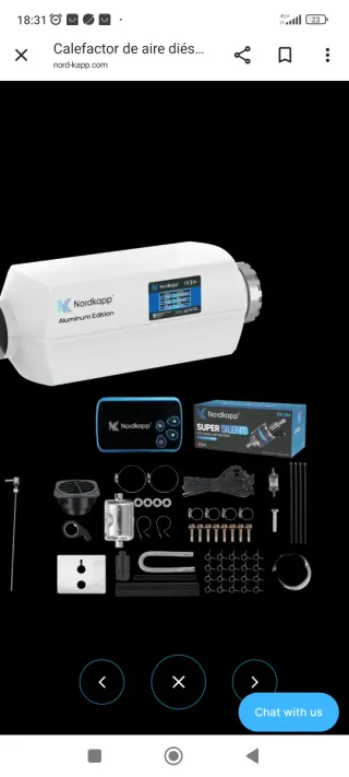 Calefacción Estacionaria Nordkapp