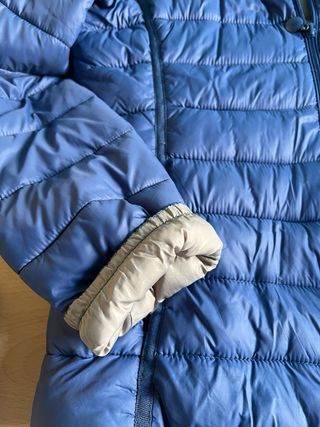 Piumino 100gr Azzurro/Grigio