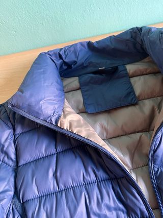 Piumino 100gr Azzurro/Grigio