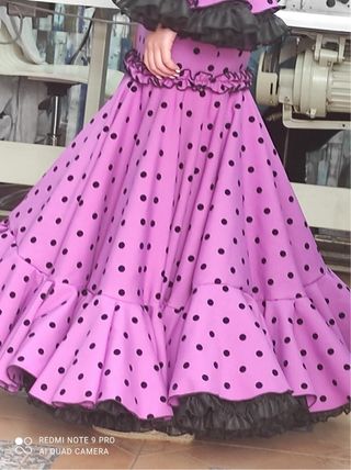 Traje de flamenca talla 34