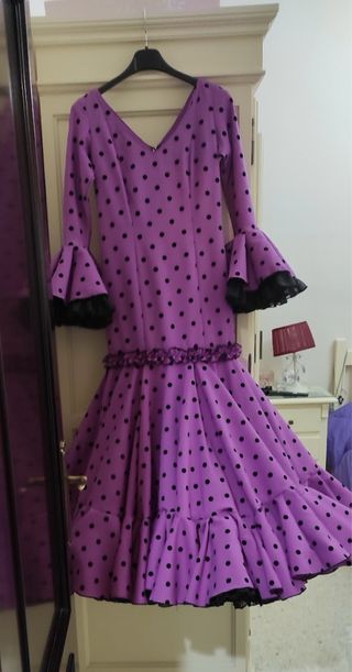 Traje de flamenca talla 34