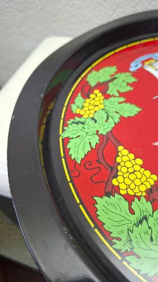 Vassoio vintage latta Cantina Maranzana