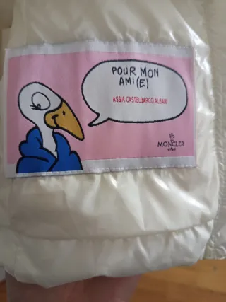 Moncler Smanicato Bambina Bianco