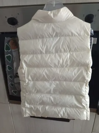 Moncler Smanicato Bambina Bianco