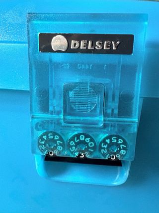 Beauty case Delsey blu