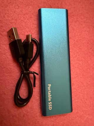 SSD Portátil 2TB Azul