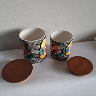 Barattoli ceramica Laveno anni '50