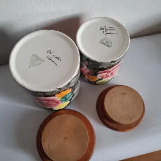 Barattoli ceramica Laveno anni '50