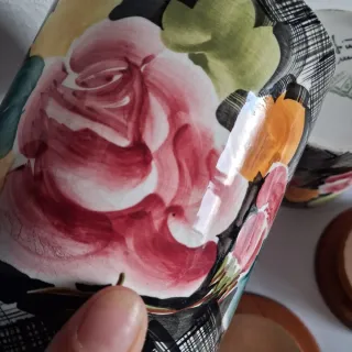 Barattoli ceramica Laveno anni '50