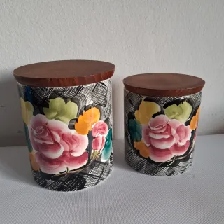 Barattoli ceramica Laveno anni '50