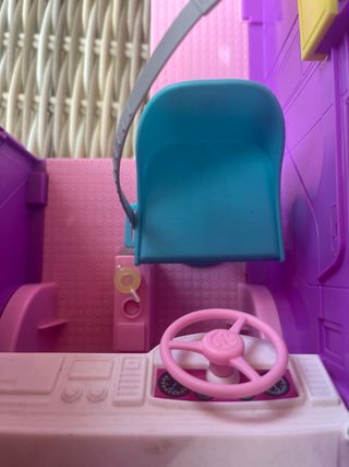 Camioneta Morada Barbie Venta de Comida