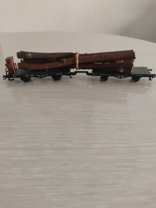 Marklin Vagón Plataforma Troncos HO 48840.AC.