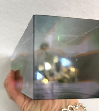 Vaso Murano F. Poli Sommerso Verde