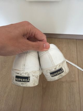 Zapatillas Superga Cuero Talla 36 Mujer/Niña