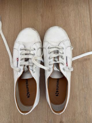 Zapatillas Superga Cuero Talla 36 Mujer/Niña