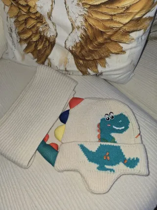 Conjunto Invierno Dinosaurio Niñ@