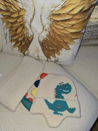 Conjunto Invierno Dinosaurio Niñ@