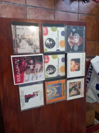 Lote 9 CDs Música Variada: Copla, Flamenco, Latino