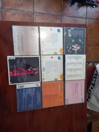 Lote 9 CDs Música Variada: Copla, Flamenco, Latino