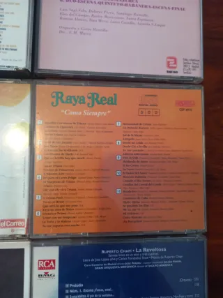 Lote 9 CDs Música Variada: Copla, Flamenco, Latino