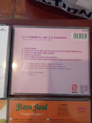 Lote 9 CDs Música Variada: Copla, Flamenco, Latino