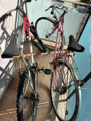 Bicicletas Decathlon y Vintage.