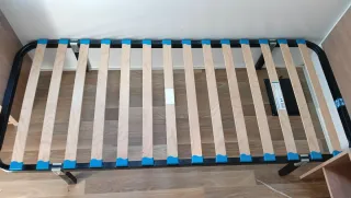 Somier Metálico Láminas Madera 80x190 Star