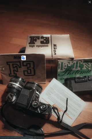 Nikon F3 HP Cámara Analógica