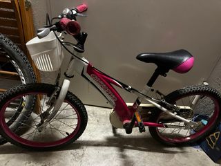 Bicicleta infantil BH California rosa