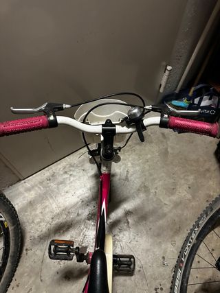 Bicicleta infantil BH California rosa