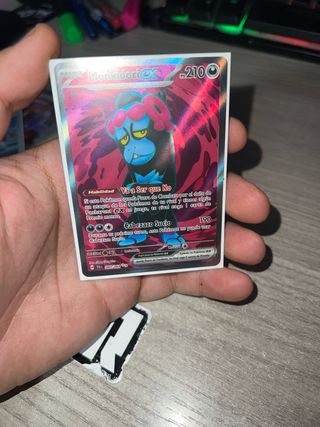 Carta Pokémon Munkidori EX